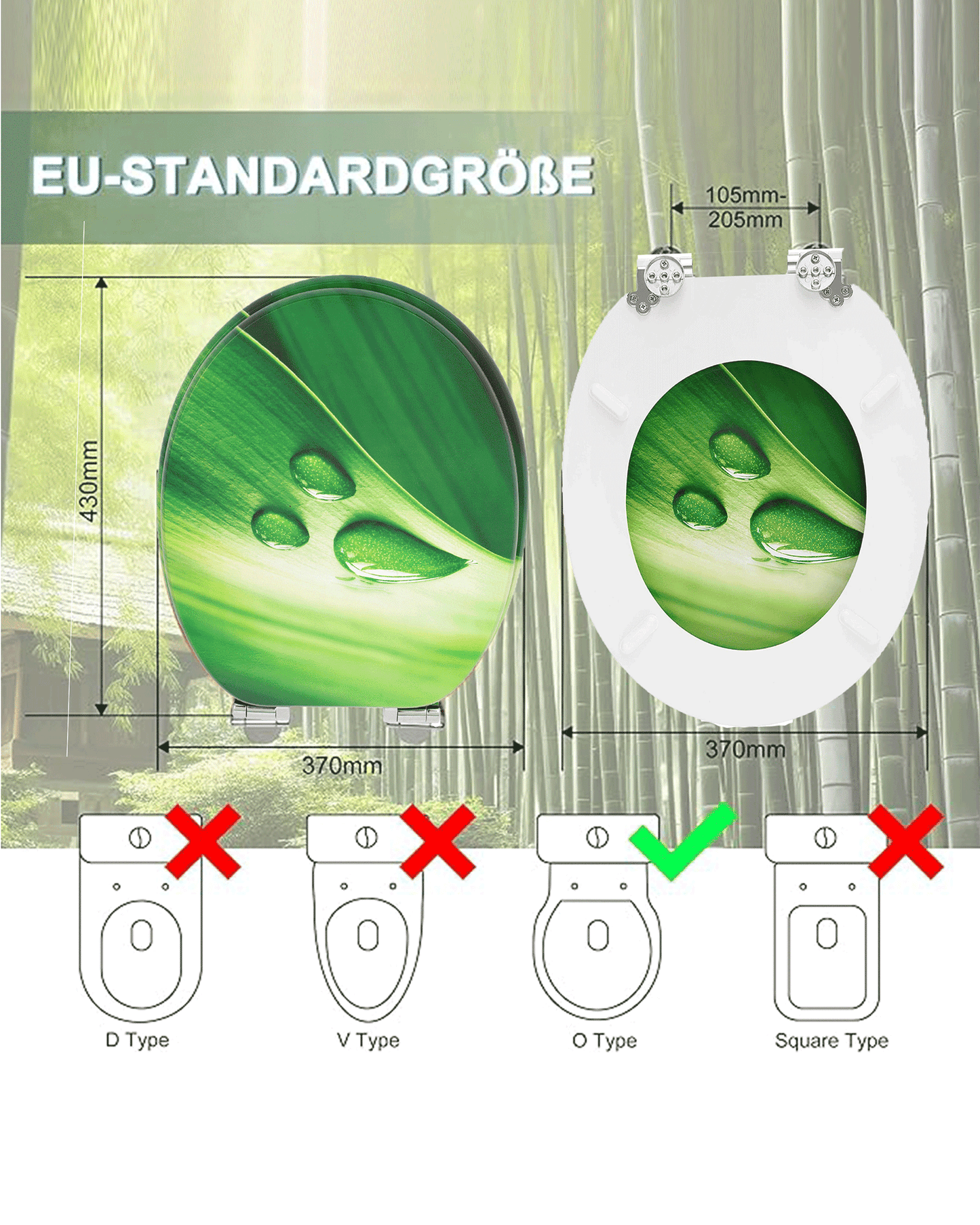 H044 WC-Sitz/Toilettensitz 